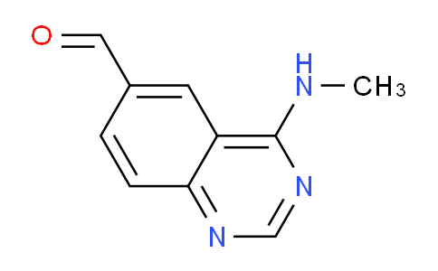 CAS No. 648449-04-1, 4-(Methylamino)quinazoline-6-carbaldehyde