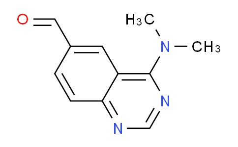 CAS No. 648449-09-6, 4-(Dimethylamino)quinazoline-6-carbaldehyde