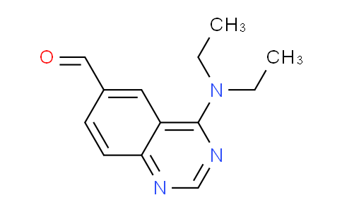 CAS No. 648449-16-5, 4-(Diethylamino)quinazoline-6-carbaldehyde
