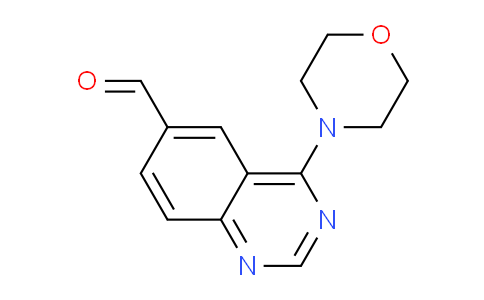 CAS No. 648449-17-6, 4-Morpholinoquinazoline-6-carbaldehyde