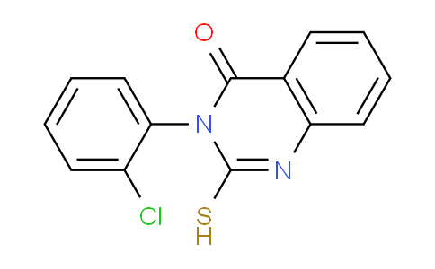 CAS No. 65141-60-8, 3-(2-Chlorophenyl)-2-mercaptoquinazolin-4(3H)-one