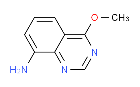 CAS No. 653577-05-0, 4-Methoxyquinazolin-8-amine