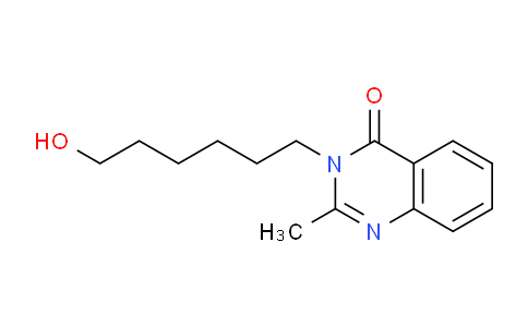 CAS No. 65452-92-8, 3-(6-Hydroxyhexyl)-2-methylquinazolin-4(3H)-one
