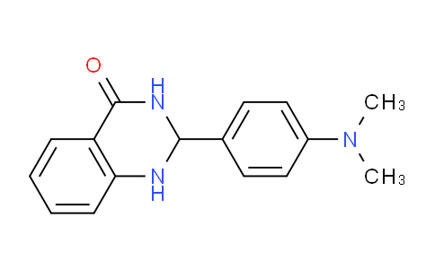 CAS No. 66181-66-6, 2-(4-(Dimethylamino)phenyl)-2,3-dihydroquinazolin-4(1H)-one