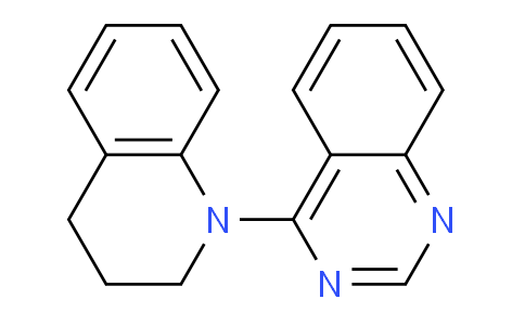 CAS No. 6637-36-1, 4-(3,4-Dihydroquinolin-1(2H)-yl)quinazoline