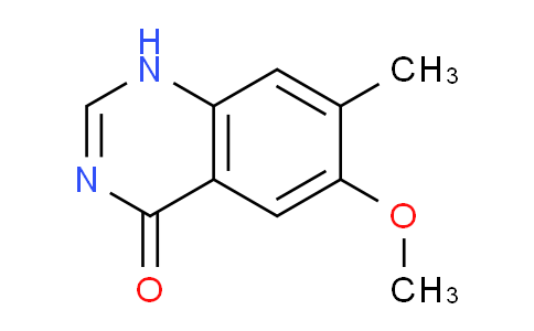 CAS No. 666735-15-5, 6-Methoxy-7-methylquinazolin-4(1H)-one