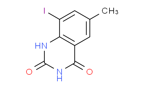 CAS No. 667916-39-4, 8-Iodo-6-methylquinazoline-2,4(1H,3H)-dione