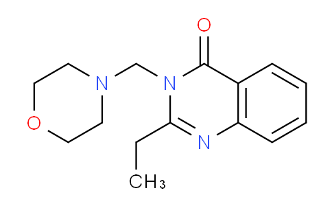 CAS No. 67130-16-9, 2-Ethyl-3-(morpholinomethyl)quinazolin-4(3H)-one