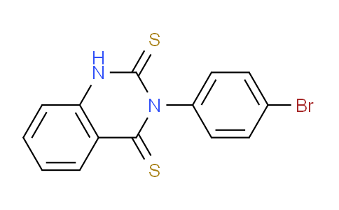 CAS No. 676154-37-3, 3-(4-Bromophenyl)quinazoline-2,4(1H,3H)-dithione