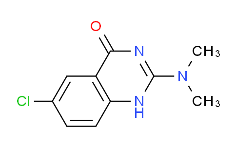 CAS No. 6943-21-1, 6-Chloro-2-(dimethylamino)quinazolin-4(1H)-one