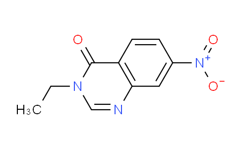 CAS No. 695199-01-0, 3-Ethyl-7-nitroquinazolin-4(3H)-one