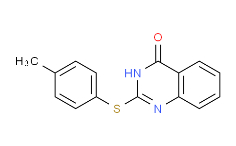 CAS No. 6956-59-8, 2-(p-Tolylthio)quinazolin-4(3H)-one