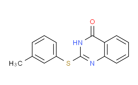 CAS No. 6956-66-7, 2-(m-Tolylthio)quinazolin-4(3H)-one