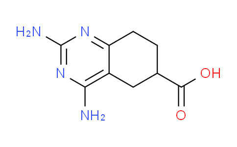 CAS No. 6974-25-0, 2,4-Diamino-5,6,7,8-tetrahydroquinazoline-6-carboxylic acid