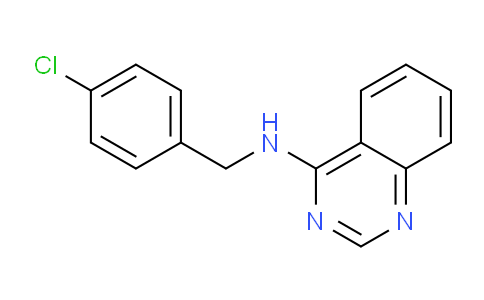 CAS No. 70137-93-8, N-(4-Chlorobenzyl)quinazolin-4-amine