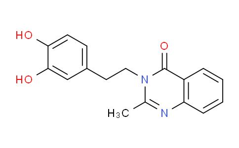 CAS No. 70731-63-4, 3-(3,4-Dihydroxyphenethyl)-2-methylquinazolin-4(3H)-one