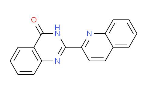 CAS No. 725254-20-6, 2-(Quinolin-2-yl)quinazolin-4(3H)-one