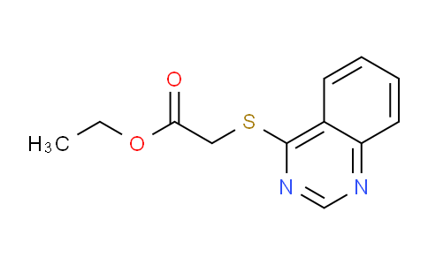 CAS No. 7255-81-4, Ethyl 2-(quinazolin-4-ylthio)acetate