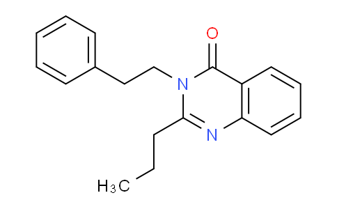CAS No. 732995-39-0, 3-Phenethyl-2-propylquinazolin-4(3H)-one