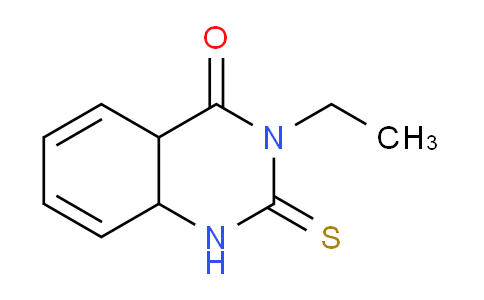 CAS No. 734544-88-8, 3-Ethyl-2-thioxo-1,2,3,8a-tetrahydroquinazolin-4(4aH)-one