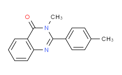 CAS No. 74375-16-9, 3-Methyl-2-(p-tolyl)quinazolin-4(3H)-one