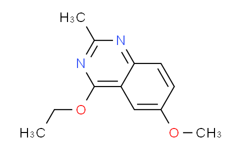 CAS No. 744995-79-7, 4-Ethoxy-6-methoxy-2-methylquinazoline