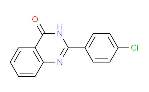 CAS No. 7455-77-8, 2-(4-Chlorophenyl)quinazolin-4(3H)-one