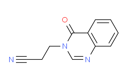 CAS No. 7455-91-6, 3-(4-Oxoquinazolin-3(4H)-yl)propanenitrile
