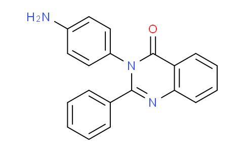 CAS No. 76244-65-0, 3-(4-Aminophenyl)-2-phenylquinazolin-4(3H)-one