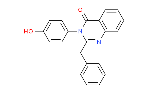 CAS No. 76253-94-6, 2-Benzyl-3-(4-hydroxyphenyl)quinazolin-4(3H)-one