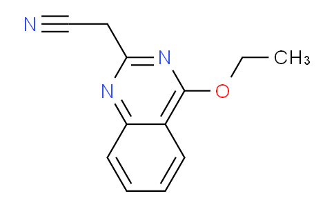 CAS No. 76473-43-3, 2-(4-Ethoxyquinazolin-2-yl)acetonitrile