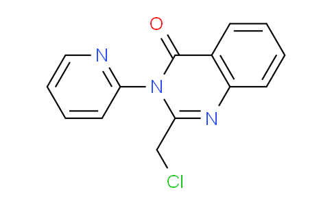 CAS No. 76535-05-2, 2-(Chloromethyl)-3-(pyridin-2-yl)quinazolin-4(3H)-one