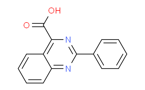 CAS No. 7672-01-7, 2-Phenylquinazoline-4-carboxylic acid