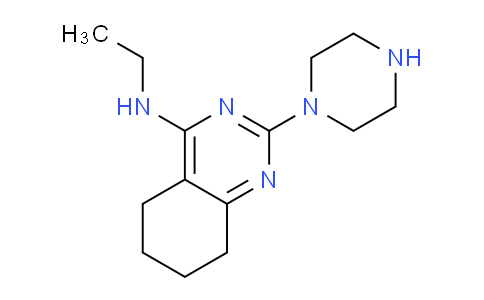 CAS No. 76781-34-5, N-Ethyl-2-(piperazin-1-yl)-5,6,7,8-tetrahydroquinazolin-4-amine
