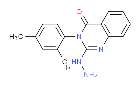 CAS No. 77066-13-8, 3-(2,4-Dimethylphenyl)-2-hydrazinylquinazolin-4(3H)-one