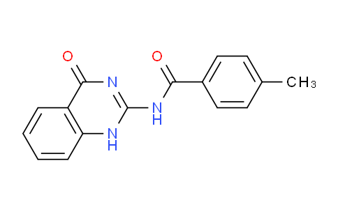 CAS No. 77478-80-9, 4-Methyl-N-(4-oxo-1,4-dihydroquinazolin-2-yl)benzamide