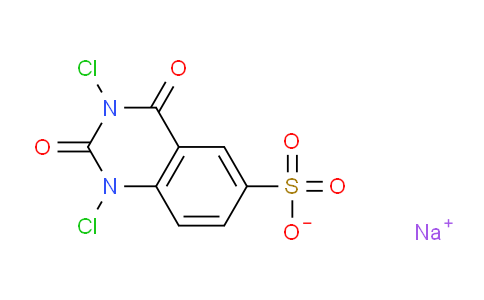 CAS No. 78278-06-5, Sodium 1,3-dichloro-2,4-dioxo-1,2,3,4-tetrahydroquinazoline-6-sulfonate