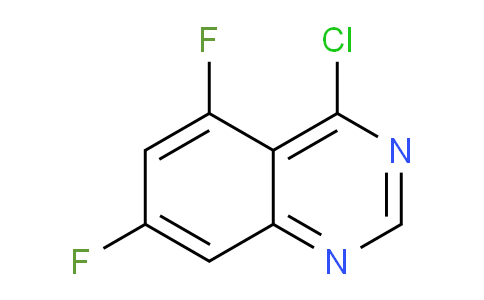 CAS No. 791602-75-0, 4-Chloro-5,7-difluoroquinazoline