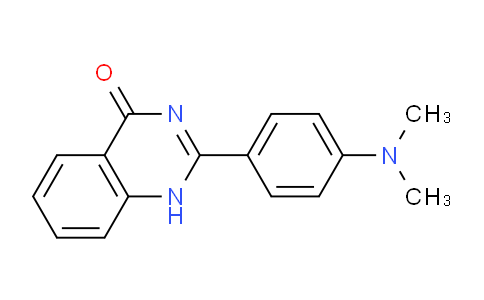 CAS No. 79916-52-2, 2-(4-(Dimethylamino)phenyl)quinazolin-4(1H)-one