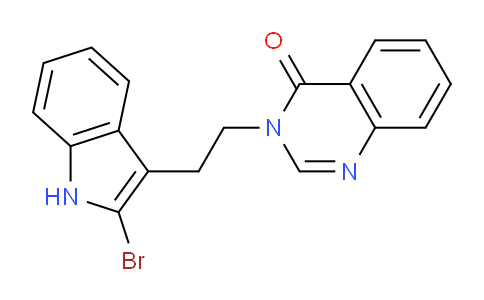 CAS No. 807354-69-4, 3-(2-(2-Bromo-1H-indol-3-yl)ethyl)quinazolin-4(3H)-one