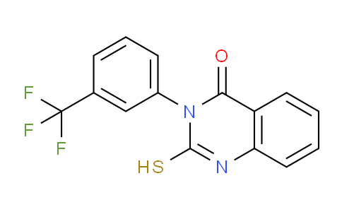 CAS No. 81066-86-6, 2-Mercapto-3-(3-(trifluoromethyl)phenyl)quinazolin-4(3H)-one