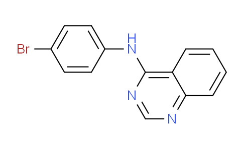 CAS No. 81080-04-8, N-(4-Bromophenyl)quinazolin-4-amine