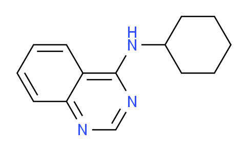 CAS No. 81080-06-0, N-Cyclohexylquinazolin-4-amine