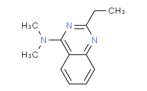 CAS No. 815590-77-3, 2-Ethyl-N,N-dimethylquinazolin-4-amine