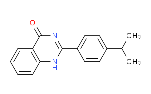 CAS No. 82256-10-8, 2-(4-Isopropylphenyl)quinazolin-4(1H)-one