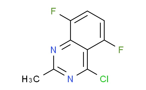 CAS No. 825654-56-6, 4-Chloro-5,8-difluoro-2-methylquinazoline