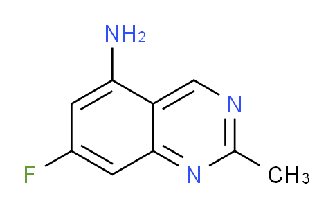 CAS No. 825654-64-6, 7-Fluoro-2-methylquinazolin-5-amine