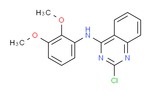 CAS No. 827030-60-4, 2-Chloro-N-(2,3-dimethoxyphenyl)quinazolin-4-amine