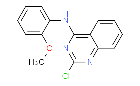 CAS No. 827030-62-6, 2-Chloro-N-(2-methoxyphenyl)quinazolin-4-amine