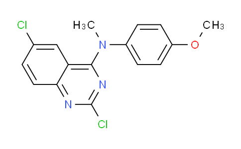 CAS No. 827030-89-7, 2,6-Dichloro-N-(4-methoxyphenyl)-N-methylquinazolin-4-amine